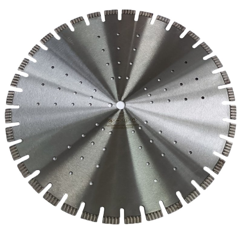 Disc diamantat 500mm x 25.4mm segment Turbo 16mm pentru beton armat