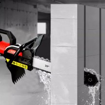Masina electrica brushless de taiat beton cu lant diamantat, adancime 480mm